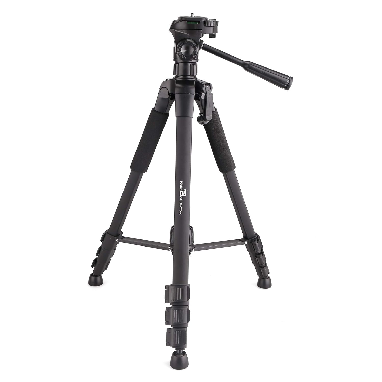 Powerpak Photo-X7 5ft 4 Section Aluminium Tripod for Smartphones & Cameras