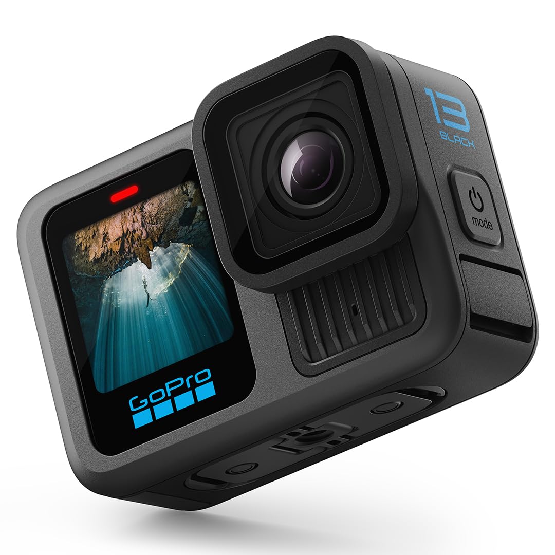 GoPro Hero13 Creator Edition Includes Hero13 Action Camera, Volta, Media Mod, Light Mod, Magnetic Mount (1-Yr International+1-Yr India Warranty),Black