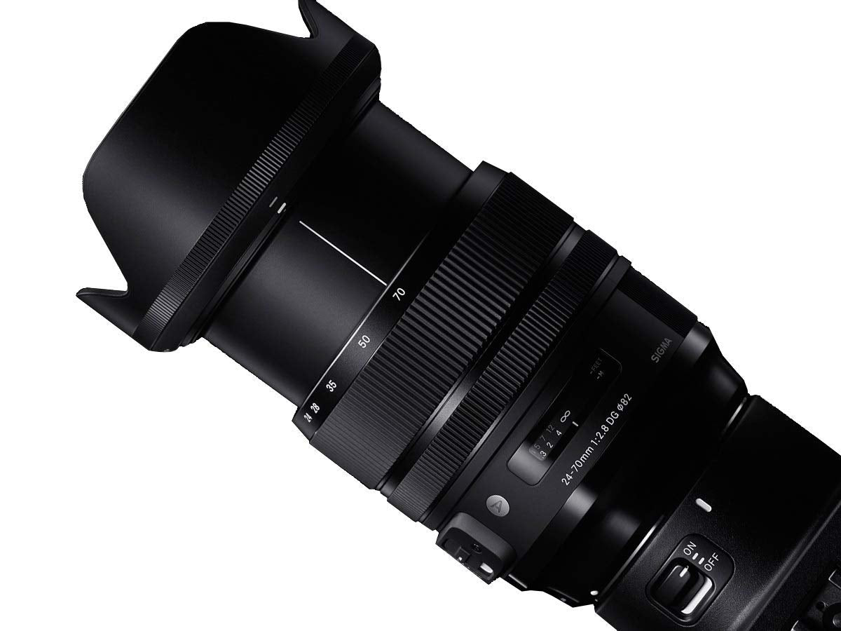 Sigma 24-70mm f2.8 DG OS HSM Art Lens for Canon DSLR Camera-Black