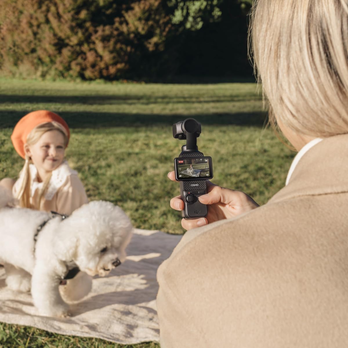 DJI Osmo Pocket 3, Vlogging Camera with 1'' CMOS & 4K/120fps Video, 3-Axis Stabilization, Fast Focusing, Face/Object Tracking, 2