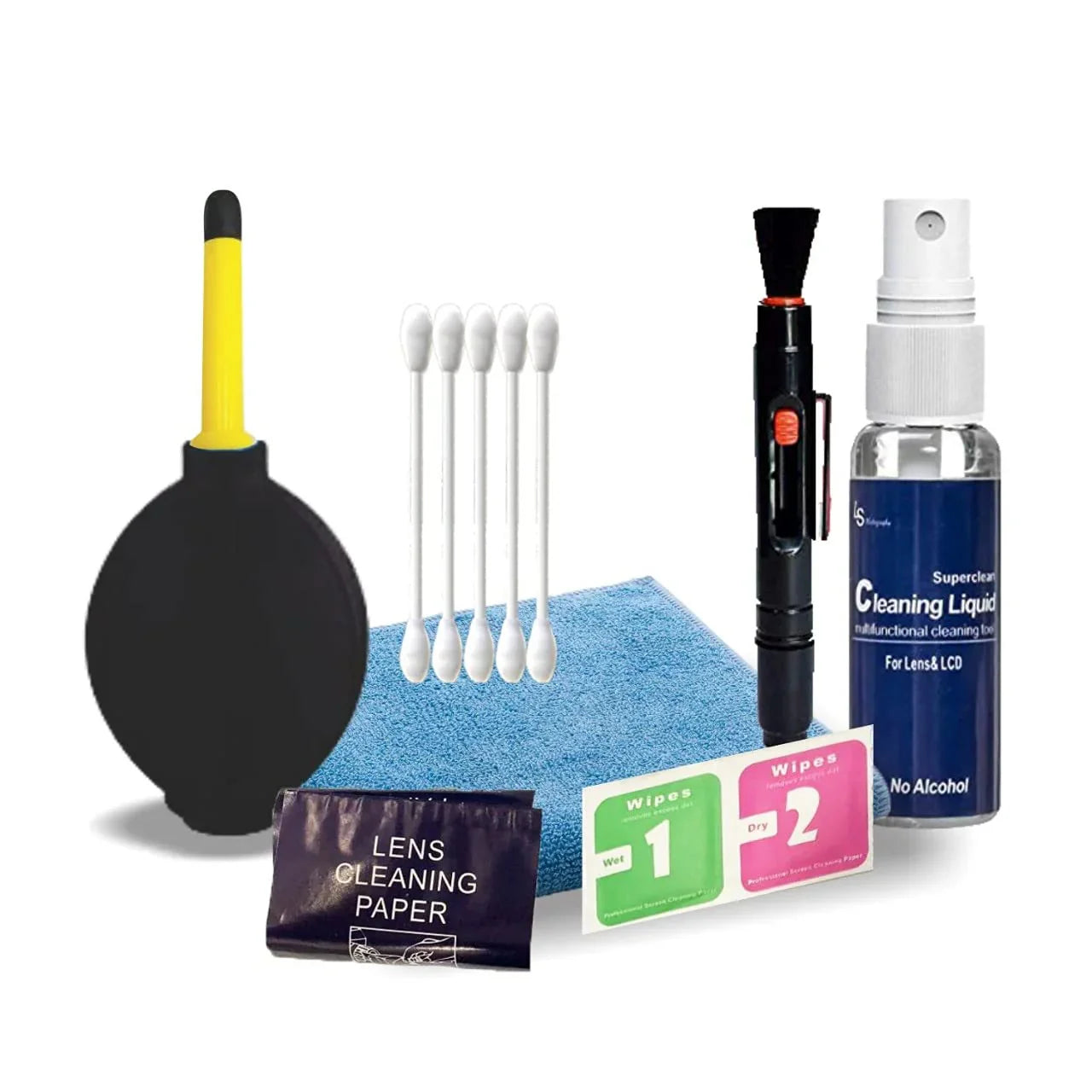 Lens cleaning kit