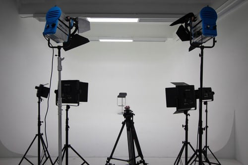 Lightning and studio