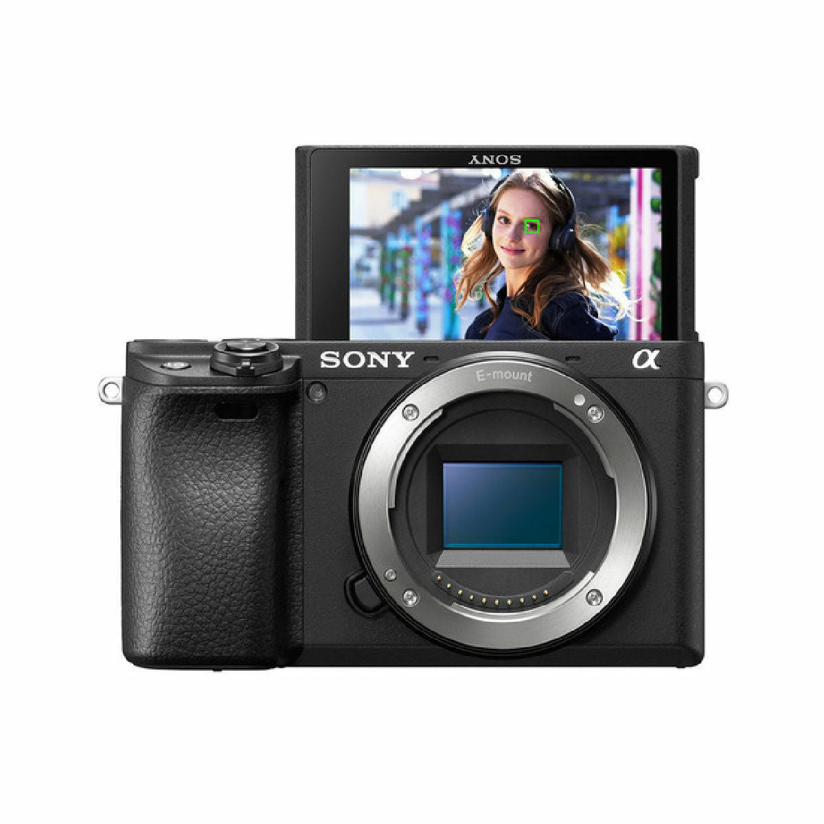 Sony Alpha ILCE-6400L 24.2MP Mirrorless Camera (Black) with 16-50mm Power Zoom Lens