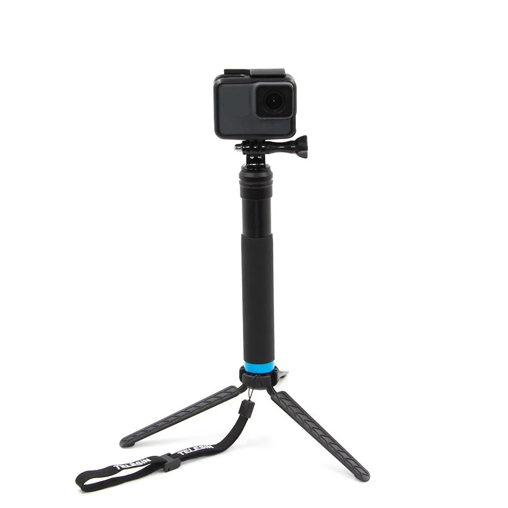 Selfie Stick with Aluminium Tripod Stand for GoPro ActionCams