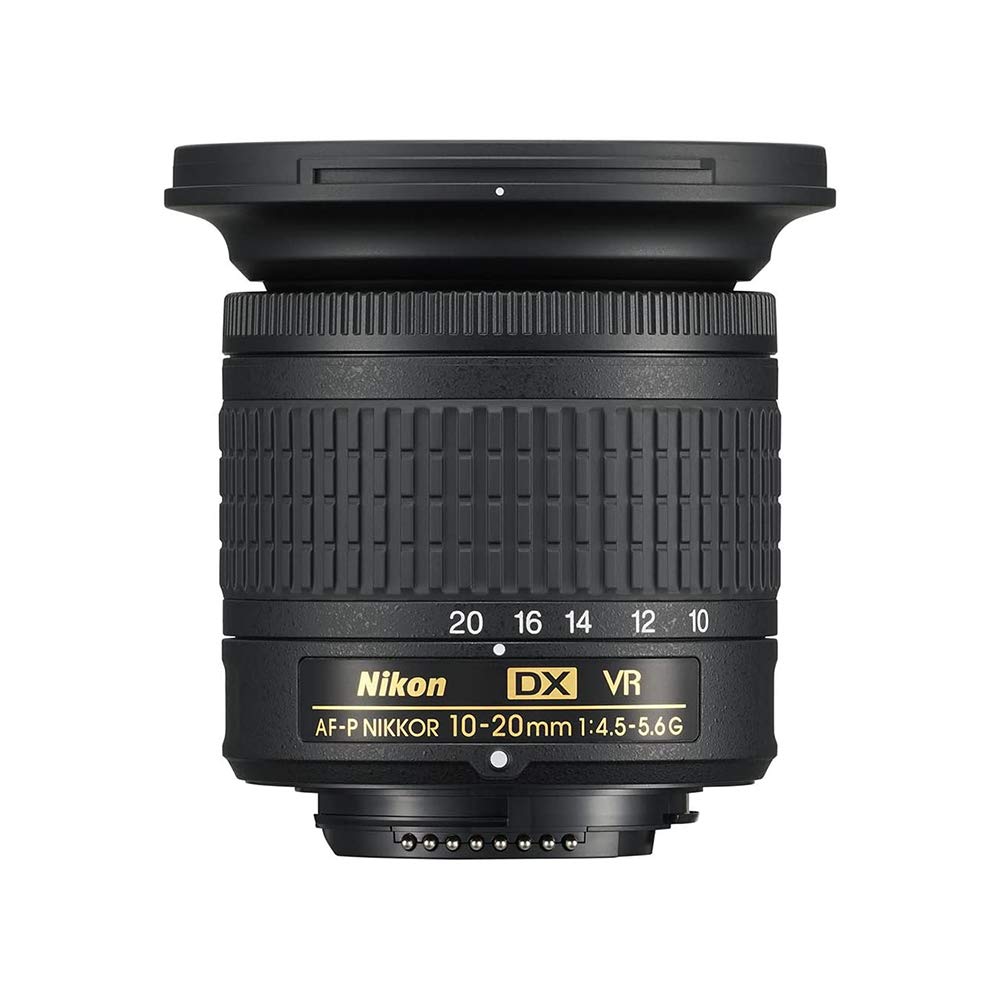 Nikon AF-P DX Nikkor 10-20mm f/4.5-5.6G VR F/4.5-29 Fixed Zoom Camera Lens (Black)