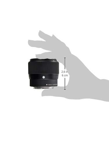 Sigma 56mm f1.4 DC DN Contemporary Lens for Canon EF-M Mount (Black)