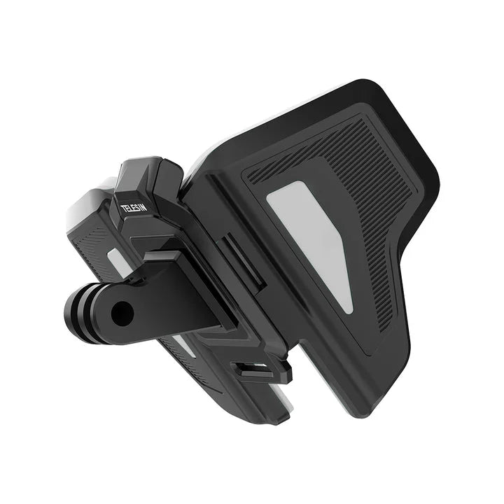 Motorcycle Helmet Chin for GoPro cameras Silver color