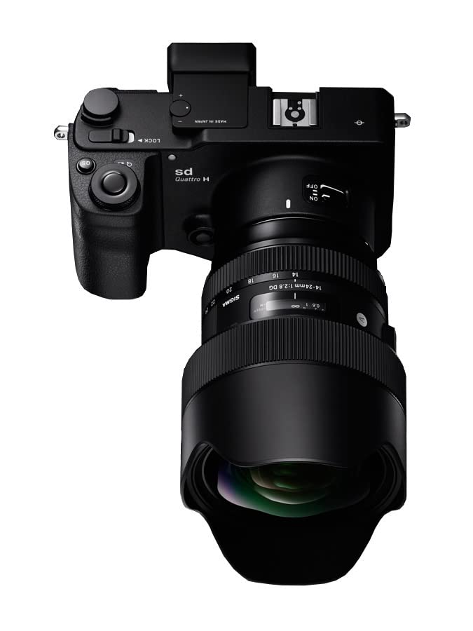Sigma 14-24mm F2.8 DG HSM Art Lens for Nikon DSLR Camera (Black)