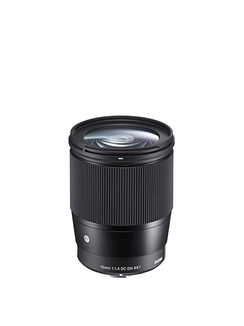 Sigma 16mm F1.4 DC DN Contemporary Lens for Sony E Mount Mirrorless Cameras (APS- C Format, Black)