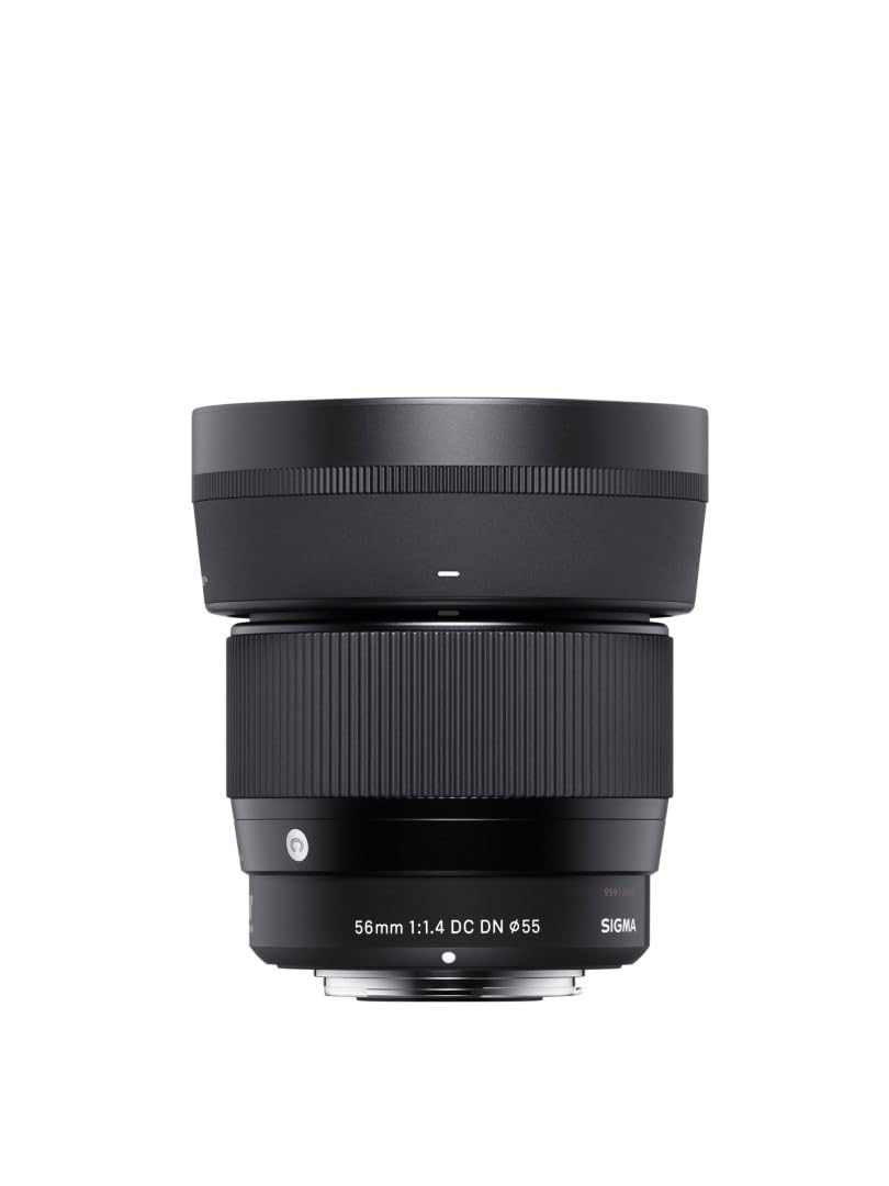Sigma 56Mm F1.4 Dc Dn Contemporary Lens for E-Mount Mirrorless Cameras (Aps-C Format, Black)