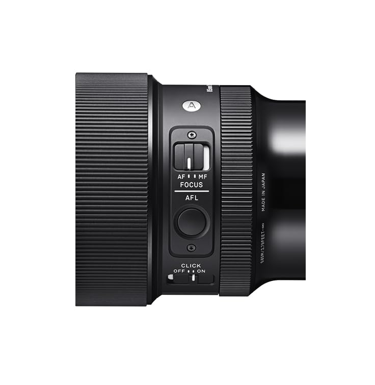 Sigma 85mm F1.4 DG DN Art Lens for Full-Frame Sony E Mount Mirrorless Cameras (Black)