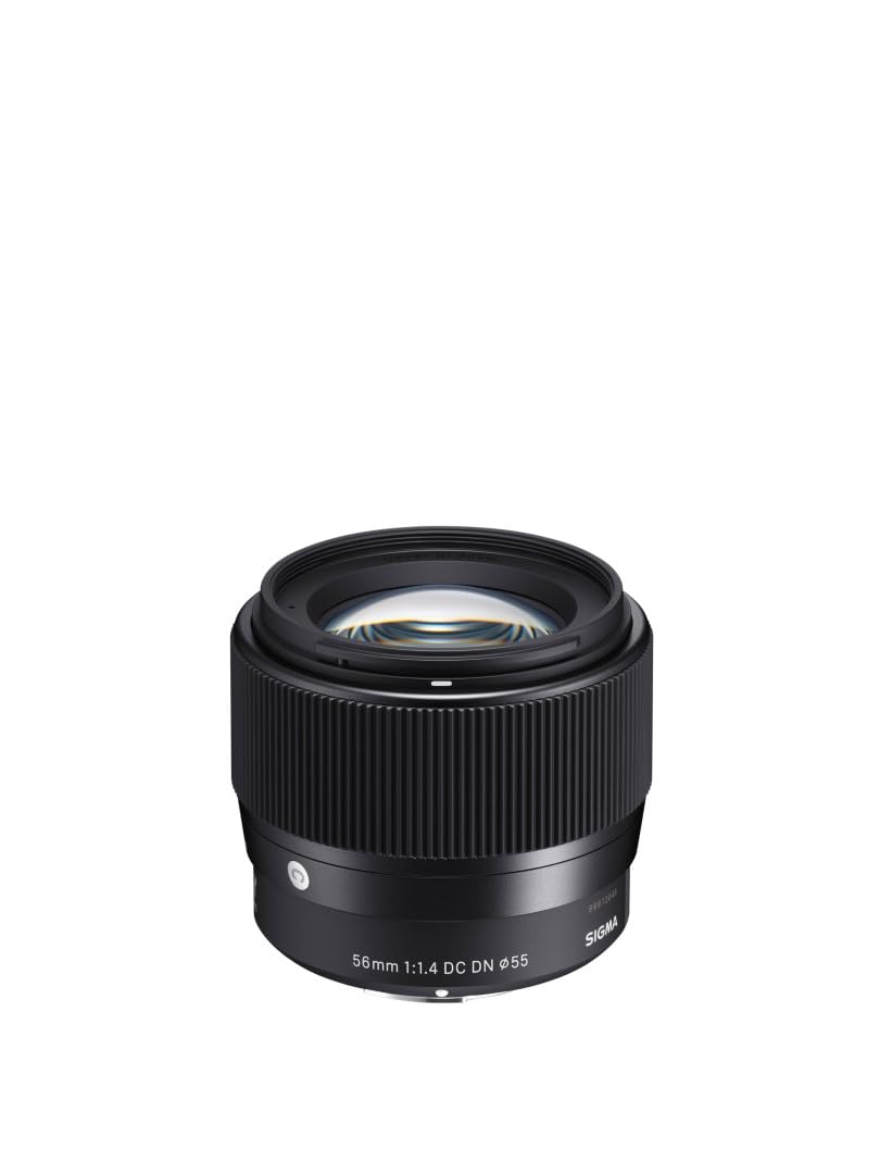 Sigma 56Mm F1.4 Dc Dn Contemporary Lens for E-Mount Mirrorless Cameras (Aps-C Format, Black)