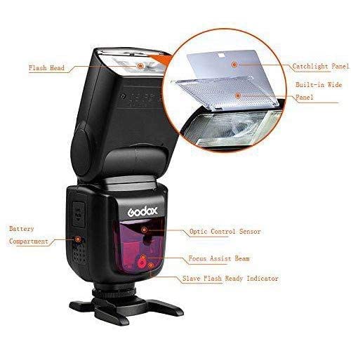 GODOX Ving V 860 II TTL Li-Ion Flash Kit for Sony Cameras (Black)