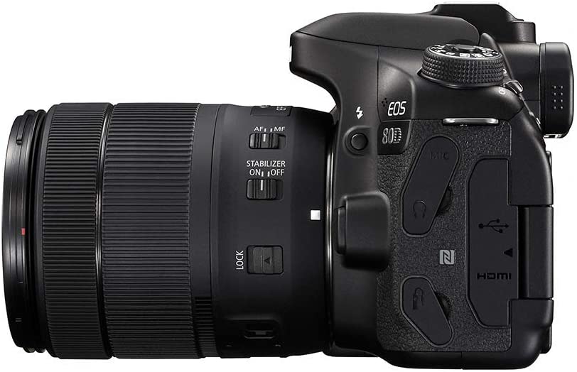 Canon EOS 80D DSLR Camera Body with 18-135 mm Lens