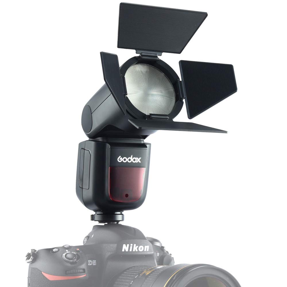 Godox V1-N Round Head Camera Flash Speedlite Flash for Nikon DSLR Camera