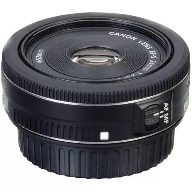 Canon EF-S 24mm f2.8 STM Lens- Black