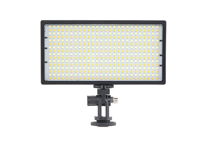Simpex Led 420 Ultra Slim bi Colour Led Video Light for Photography and Videography Black