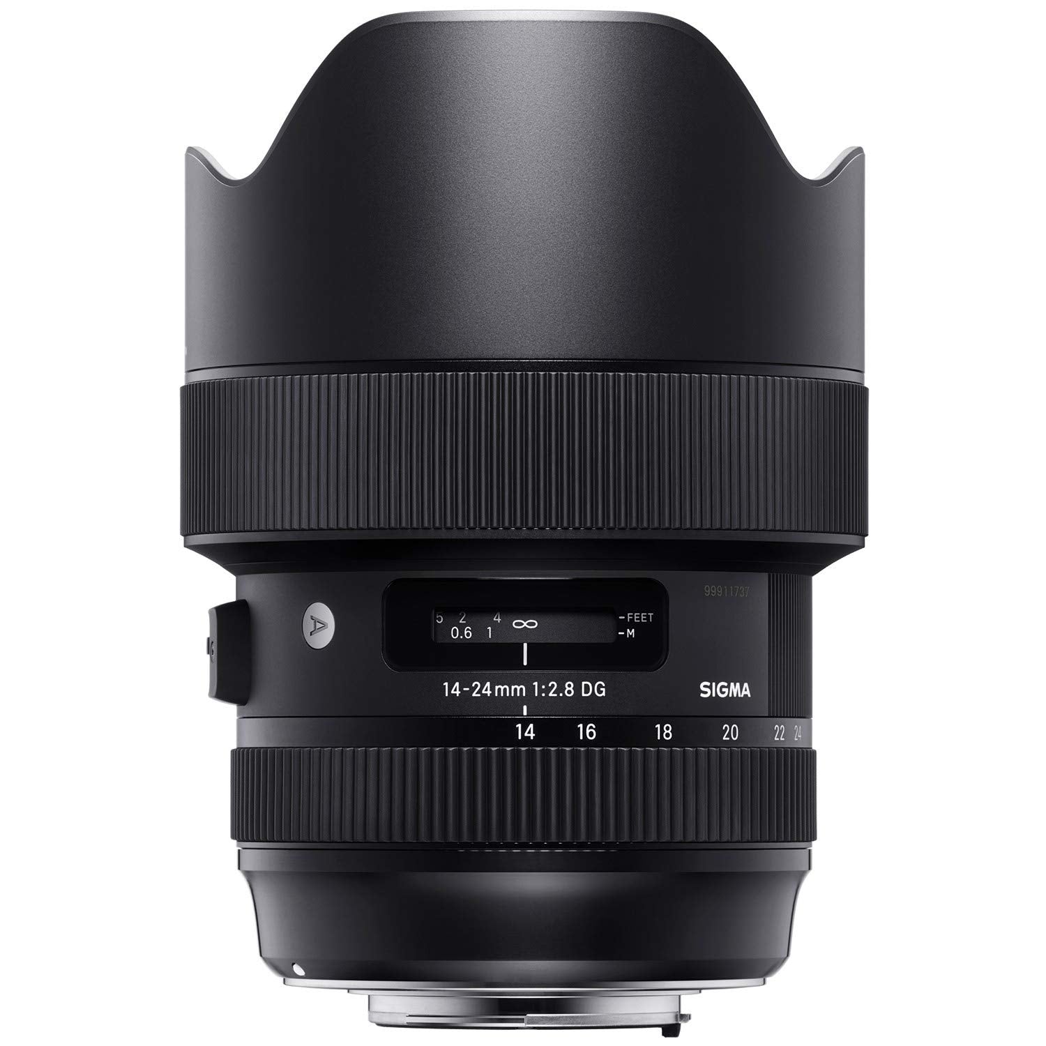 Sigma 14-24mm F2.8 DG HSM Art Lens for Nikon DSLR Camera (Black)