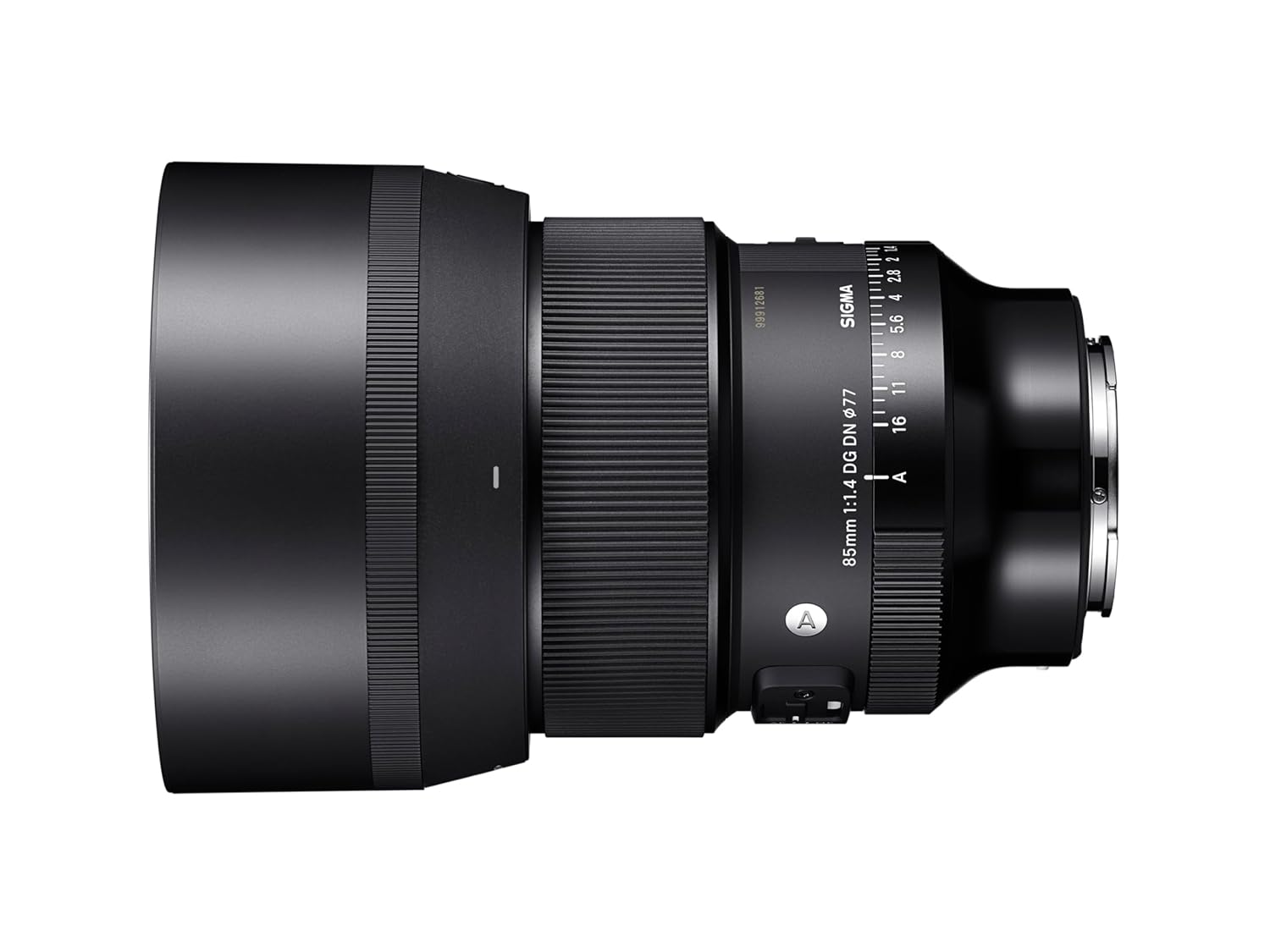 Sigma 85mm F1.4 DG DN Art Lens for Full-Frame Sony E Mount Mirrorless Cameras (Black)