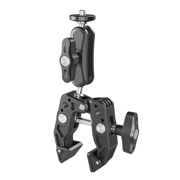 Multi functional crab claws mount for Insta360 GoPro and DJI action cameras