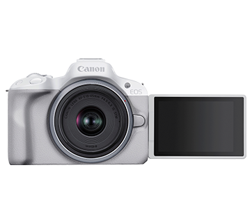 EOS R50 (RF-S18-45mm f4.5-6.3 IS STM) WHITE