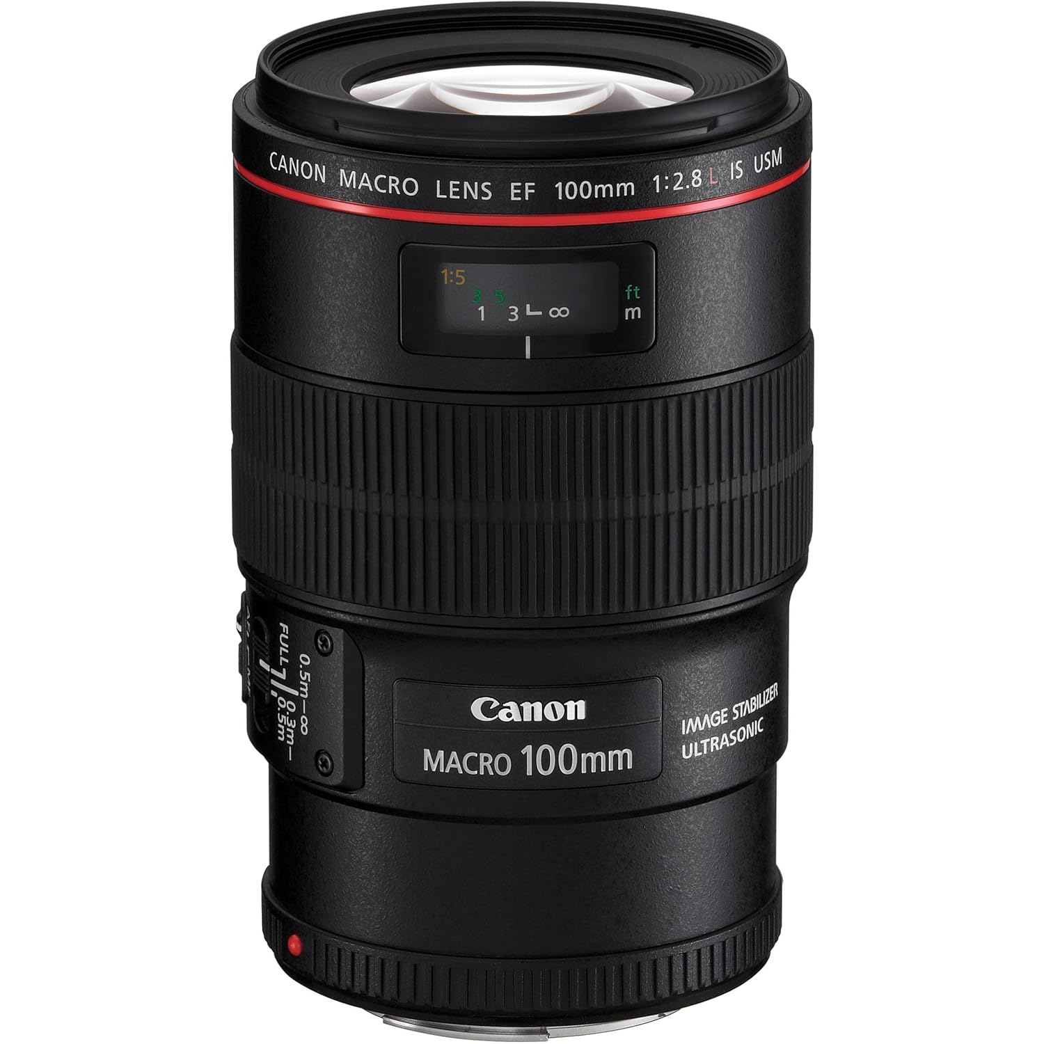 Canon EF 100mm F2.8 Prime Lens for Canon DSLR Camera (Black)