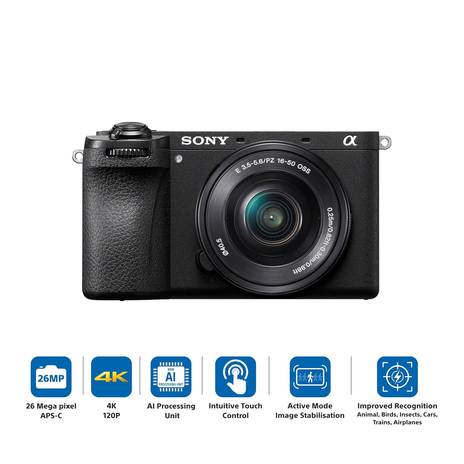 Sony Alpha ILCE-6700M APS-C Interchangeable-Lens Mirrorless Camera (Body + 18-135 mm Power Zoom Lens)
