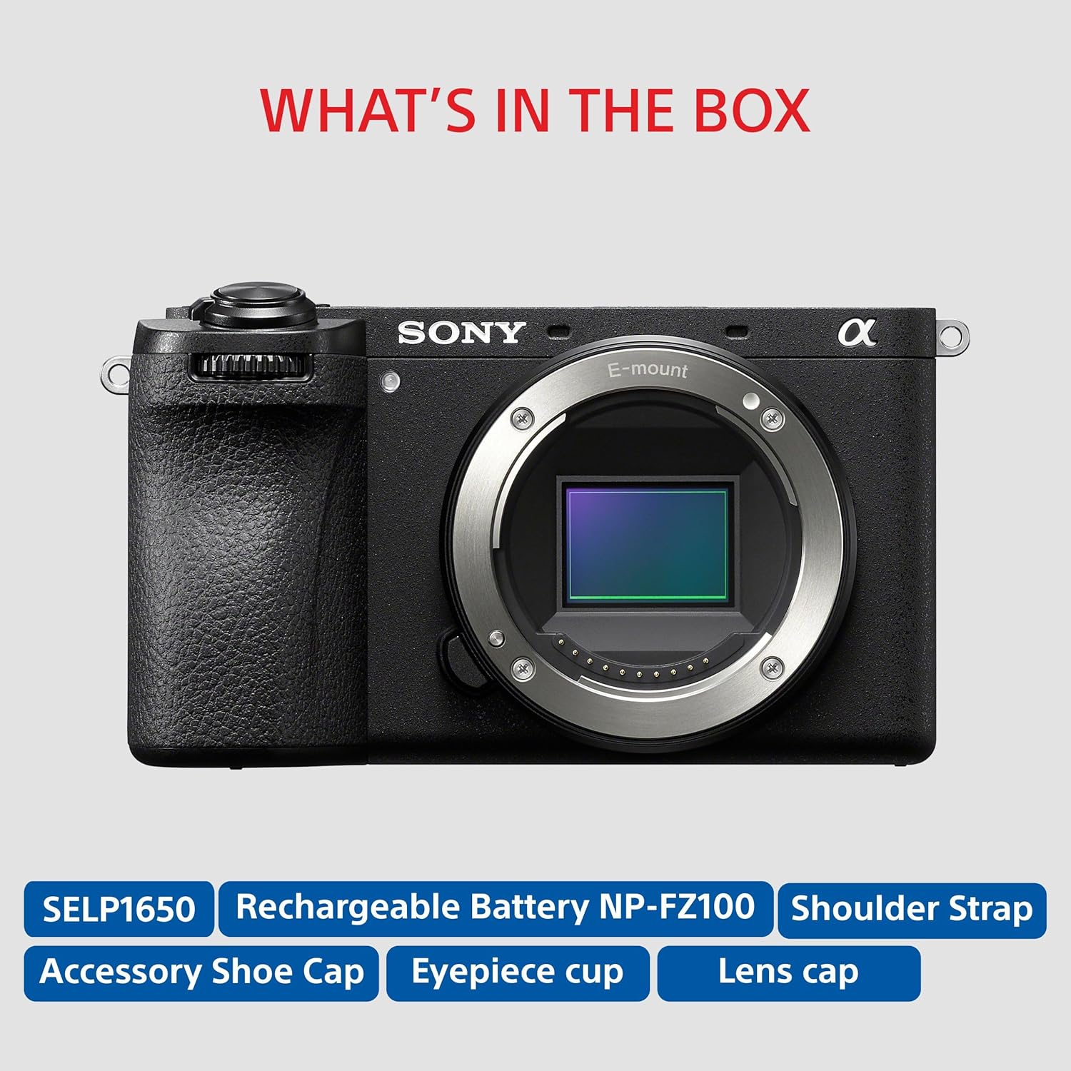SONY ILCE-6700L Mirrorless Camera Body Only with 16-50mm Lens