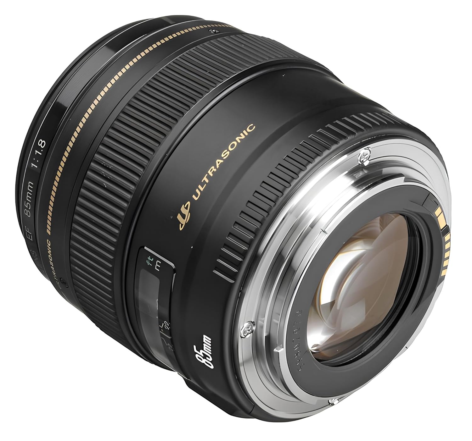 Canon EF 85mm f1.8 USM Medium Telephoto Lens for Canon SLR Cameras - Black