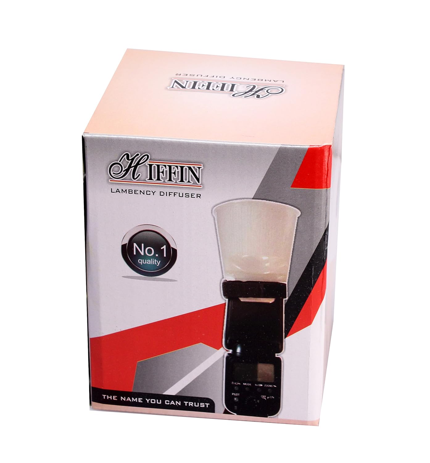 HIFFIN Lambancy White Flash Diffuser Reflector for Camera Diffuser