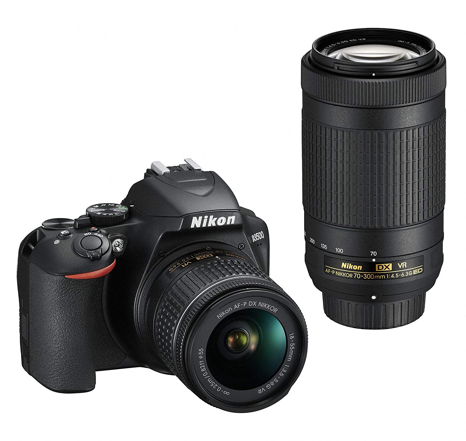 NIKON D3400 DSLR Camera Body with Single Lens: AF-P DX NIKKOR 18-55 mm