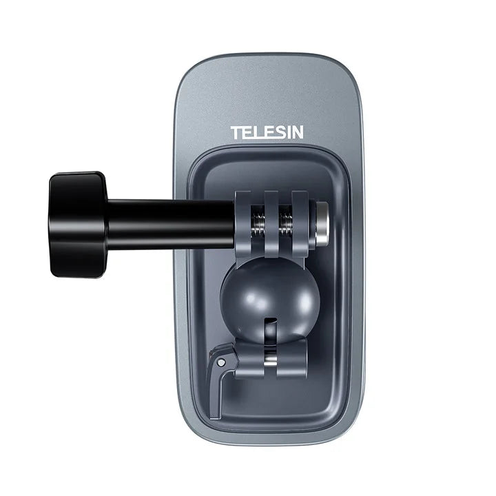 360 degree ball head rotation backpack clip mount