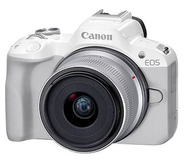EOS R50 (RF-S18-45mm f4.5-6.3 IS STM) WHITE