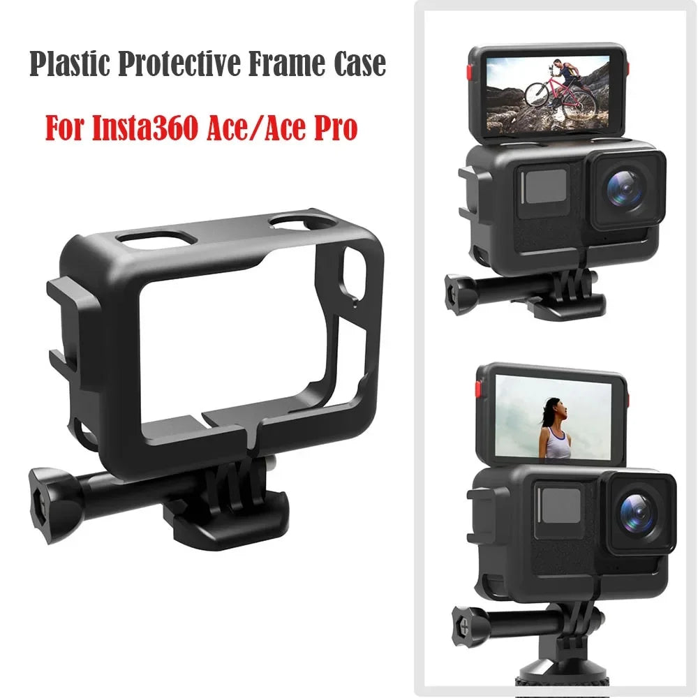 Vlog plastic frame case for Insta360 Ace Pro