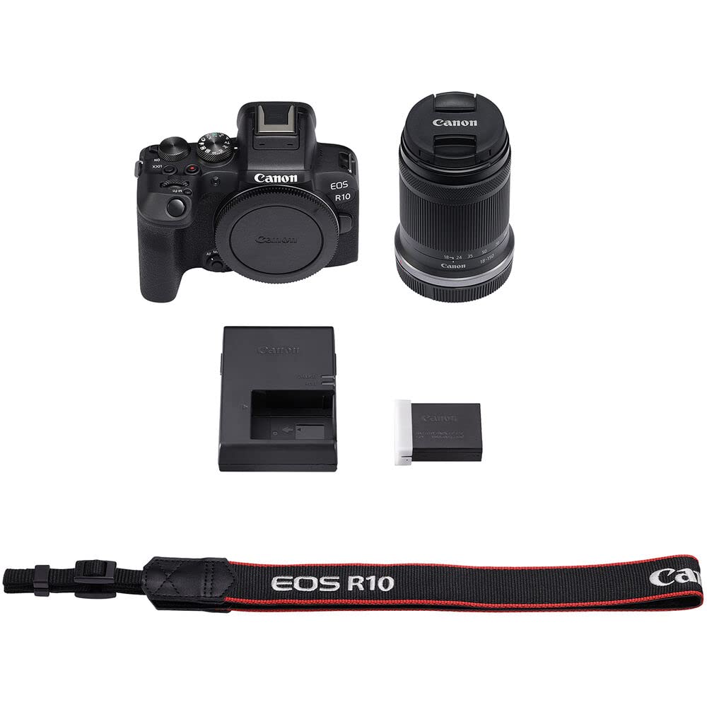 Canon EOS R10 24.2MP RF-S18-150 F3.5-6.3 IS STM Mirrorless Camera