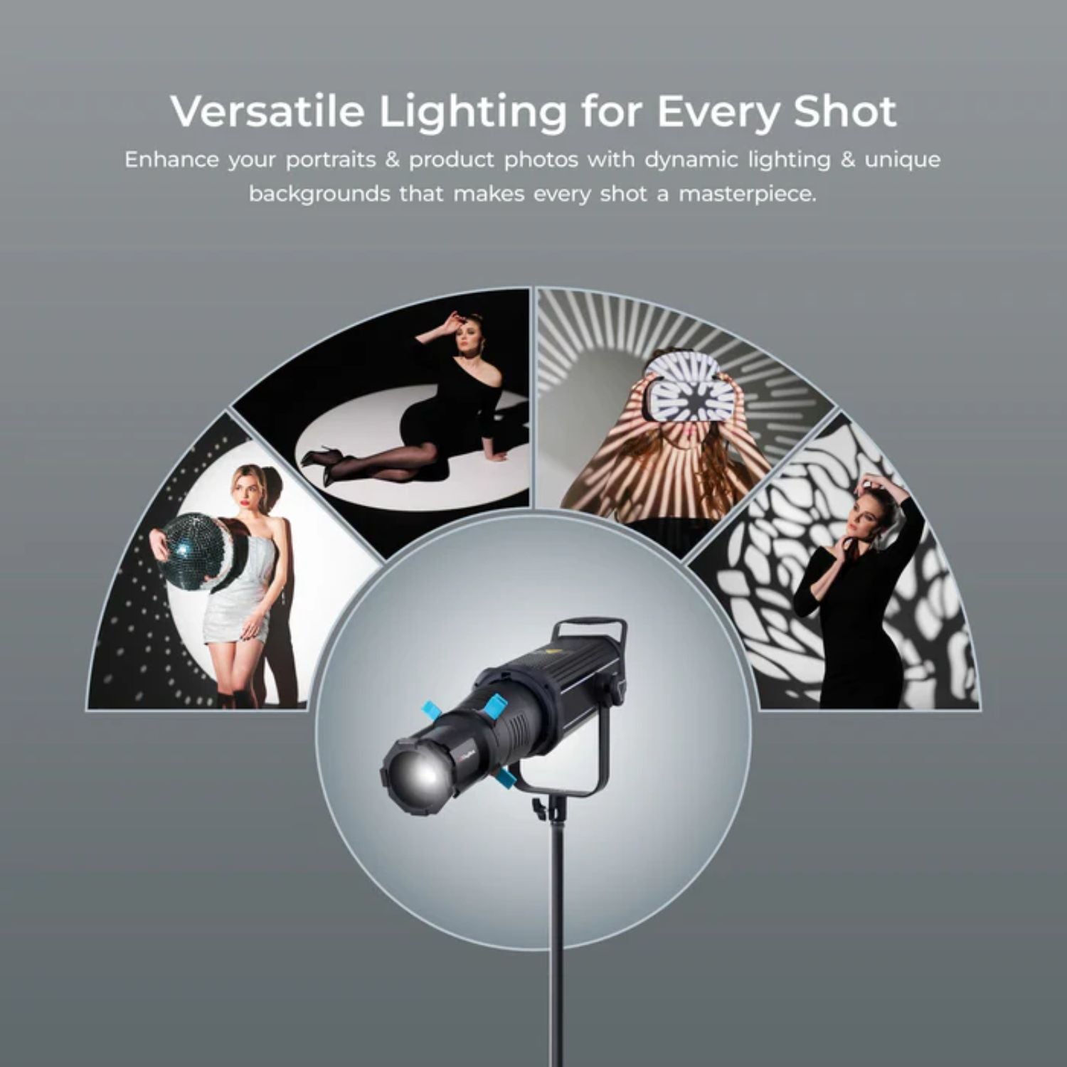 DigiTek DS-220 Bowens Optical Snoot Kit