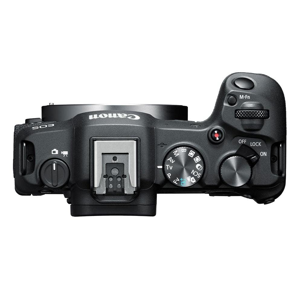 Canon EOS R8 Full-Frame 24.2 MP Mirrorless Camera Body  4K Full HD Video Recording  (Black