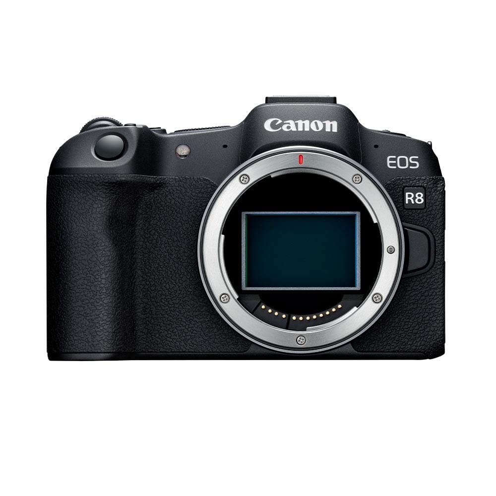 Canon EOS R8 Full-Frame 24.2 MP Mirrorless Camera Body  4K Full HD Video Recording  (Black