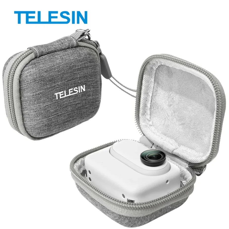 Protective EVA case with wrist strap for Ista360 GO 3 and other action cameras