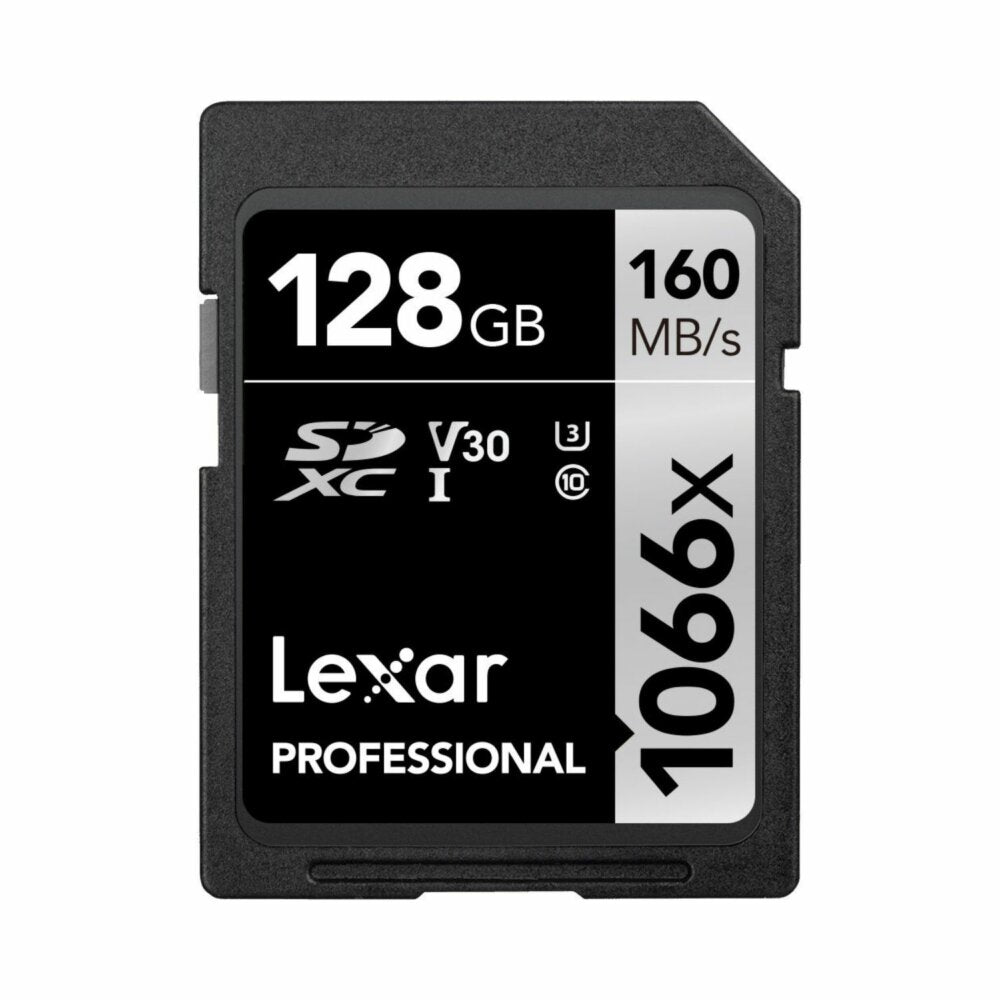 Lexar 128GB SDXC UHS-I v30 1066x Memory Card