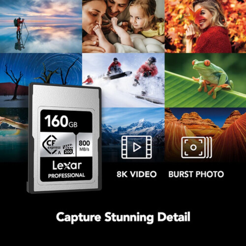 Lexar 160GB CFexpress Type A Silver Series Card