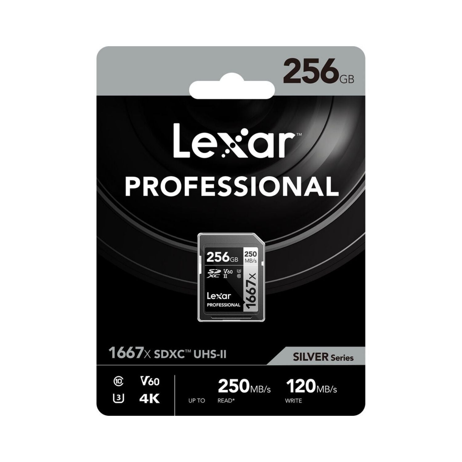 Lexar 256GB SDXC UHS-II v60 1667x Memory Card