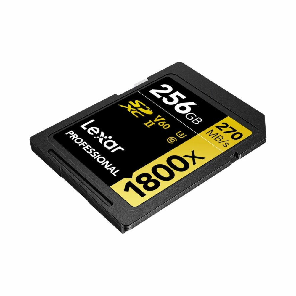 Lexar 256GB SDXC UHS-II v60 1800x Memory Card