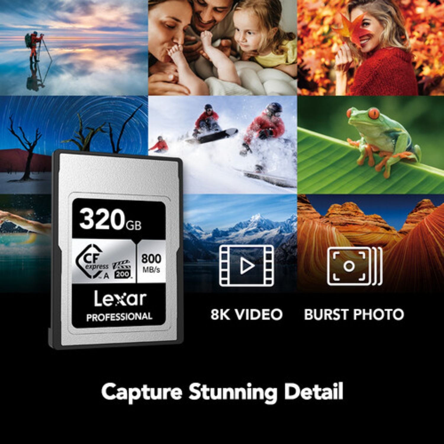 Lexar 320GB CFexpress Type A Silver Series Card