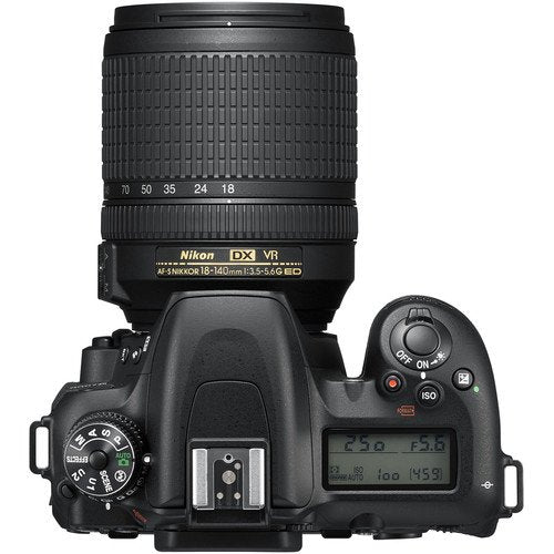 Nikon D7500 Camera Body with 18-140 mm VR Digital DSLR Kit - Black