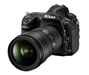 Nikon D850 45.7MP Digital SLR Camera (Black) with AF-S Nikkor 24-120mm