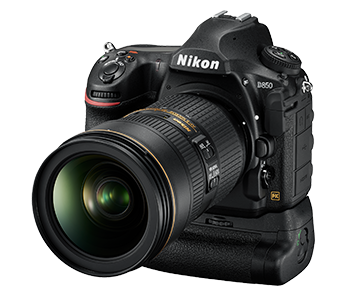 Nikon D850 45.7MP Digital SLR Camera (Black) with AF-S Nikkor 24-120mm