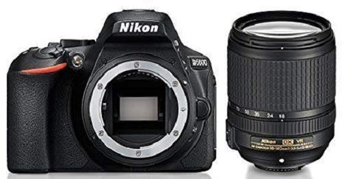 NIKON D5600 DSLR Camera Body with Single Lens: AF-P DX Nikkor 18-55 MM F/3.5-5.6G VR  (Black)