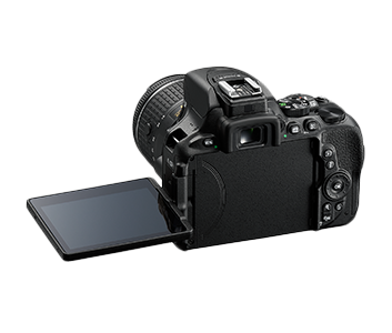 NIKON D5600 DSLR Camera Body with Single Lens: AF-P DX Nikkor 18-55 MM F/3.5-5.6G VR  (Black)