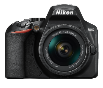 NIKON D3400 DSLR Camera Body with Single Lens: AF-P DX NIKKOR 18-55 mm